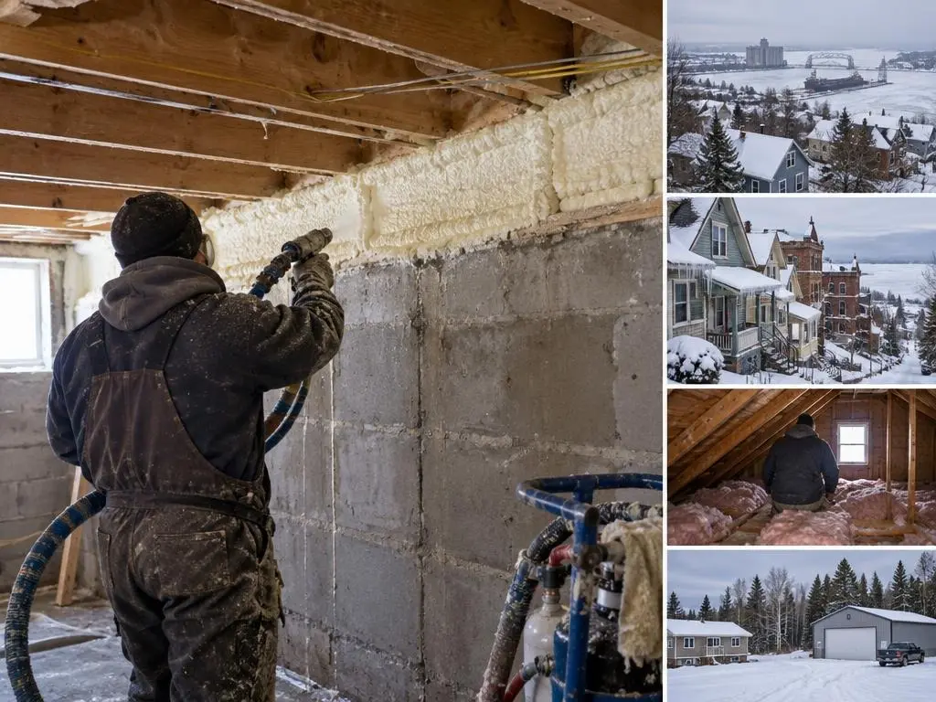 Rim Joist & Basement Insulation in Duluth, MN